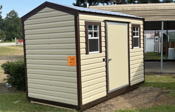 6ft x 12ft Metal Shed