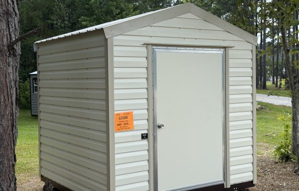 8ft x 8ft Metal Shed