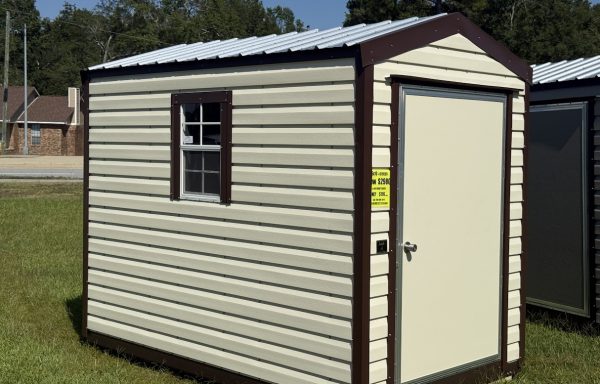 6ft x 10ft Metal Shed