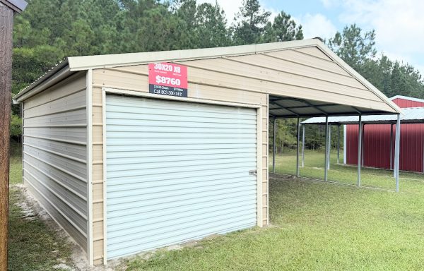 30ft x 20ft  x 8ft Car Garage