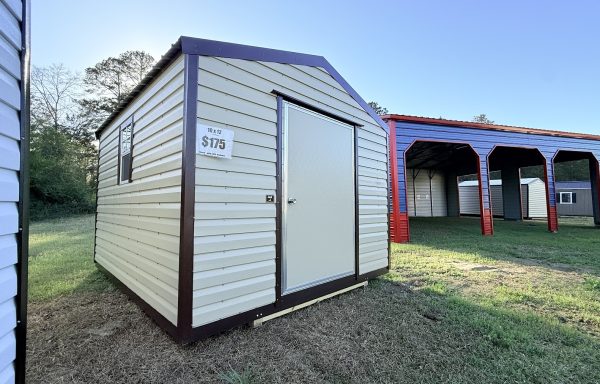 10ft x 12ft Metal Storage Building Shed