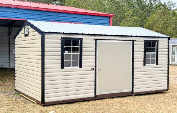 10ft x 18ft Metal Storage Building Shed