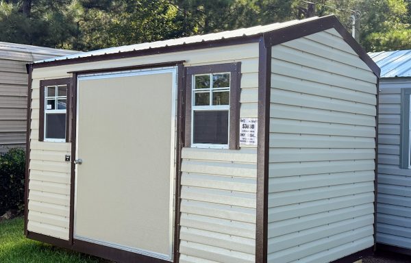 8ft x 12ft Metal Storage Building Shed