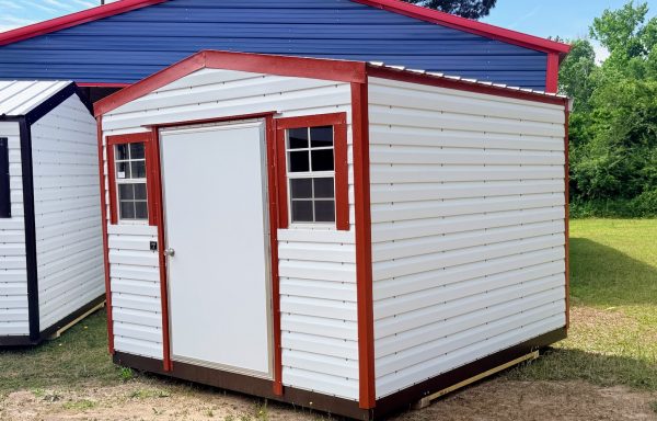 10ft x 10ft x 8ft Metal Storage Building Shed