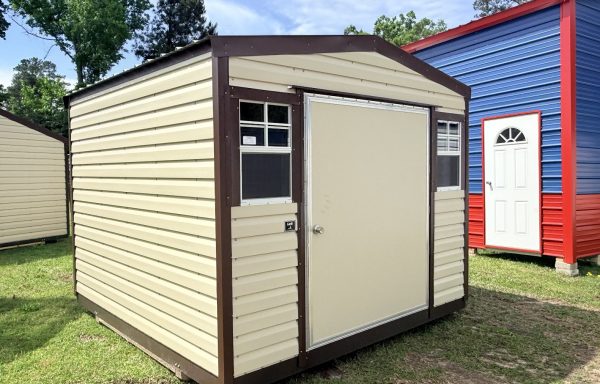 10ft x 10ft x 8ft Metal Storage Building Shed