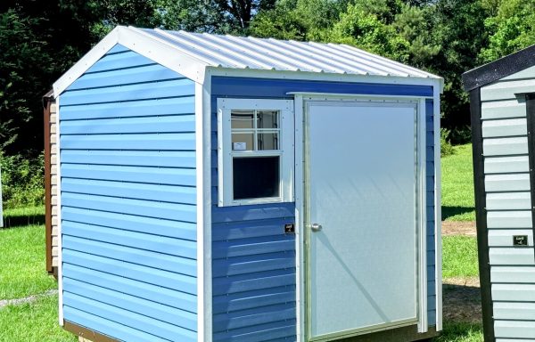 8ft x 8ft x 8ft Metal Storage Building Shed