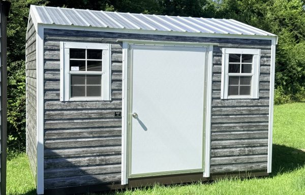 8ft x 12ft x 8ft Metal Storage Building Shed
