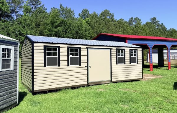 12ft x 24ft x 8ft Metal Storage Building Shed