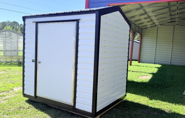 6ft x 8ft x 8ft Metal Storage Building Shed